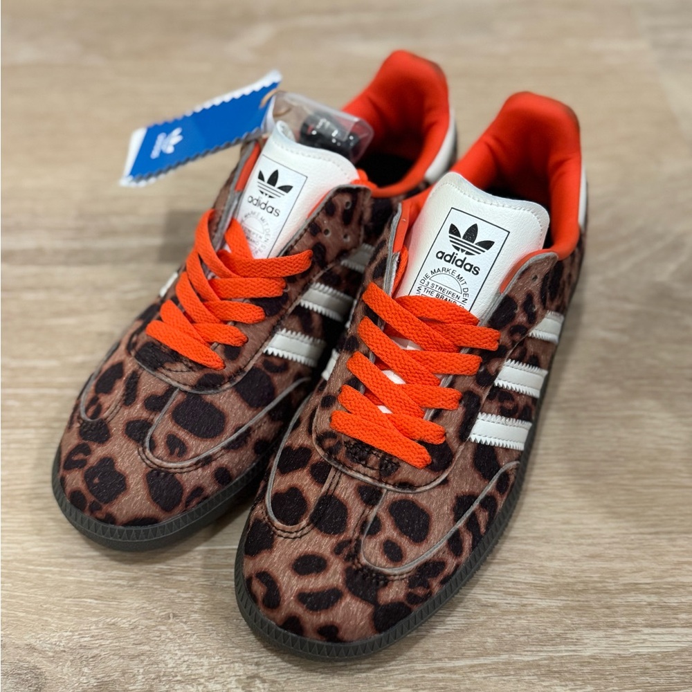 Adidas Sneakers x Wales Bonner with Cheetah Pattern